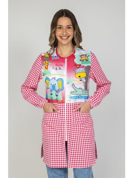 Bata manga larga selva