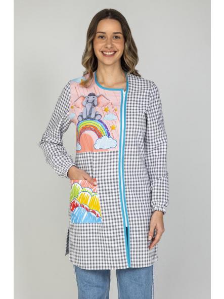 Bata manga larga elefante [0]