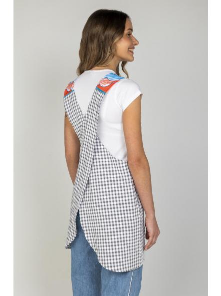 Estola espalda cruzada elefante [1]