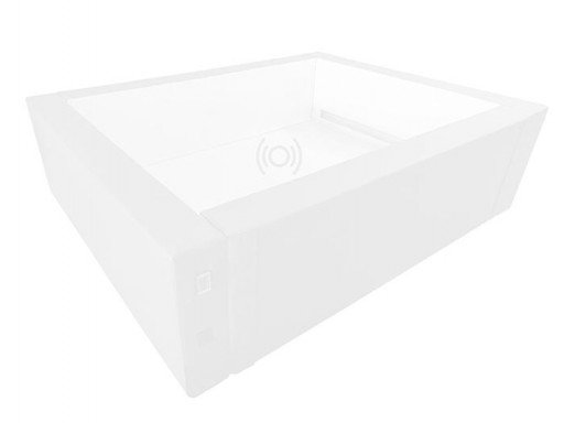Piscina de bolas blanca con luz [0]