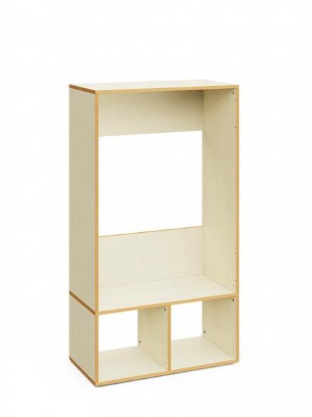 Banco escolar con almacenaje y estructura Bunko [2]