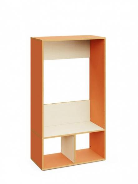 Banco escolar con almacenaje y estructura Bunko [0]