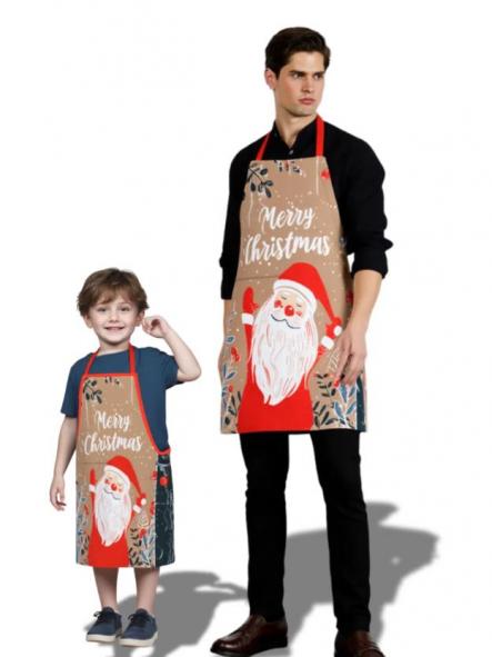 Delantal «Merry Christmas» infantil [1]
