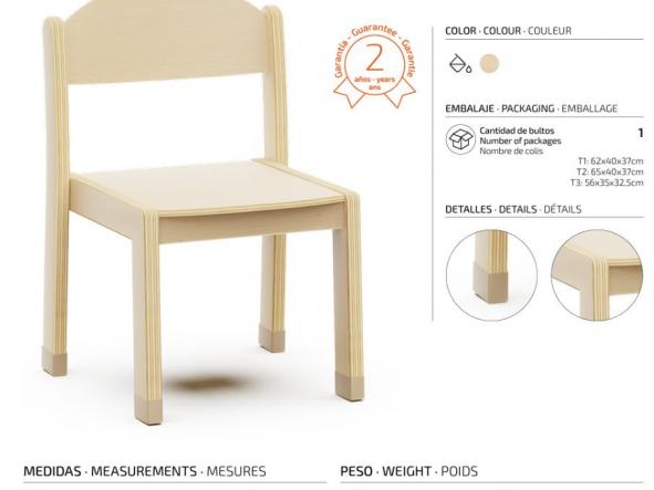 Silla escolar infantil Romer [1]