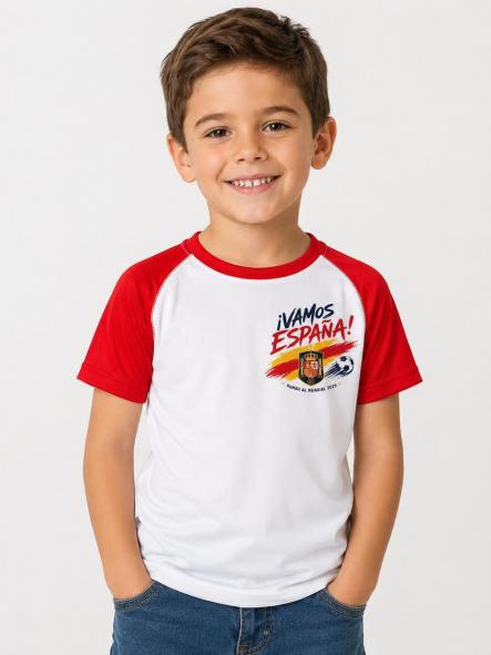 Camiseta Mundial Vamos España Niños