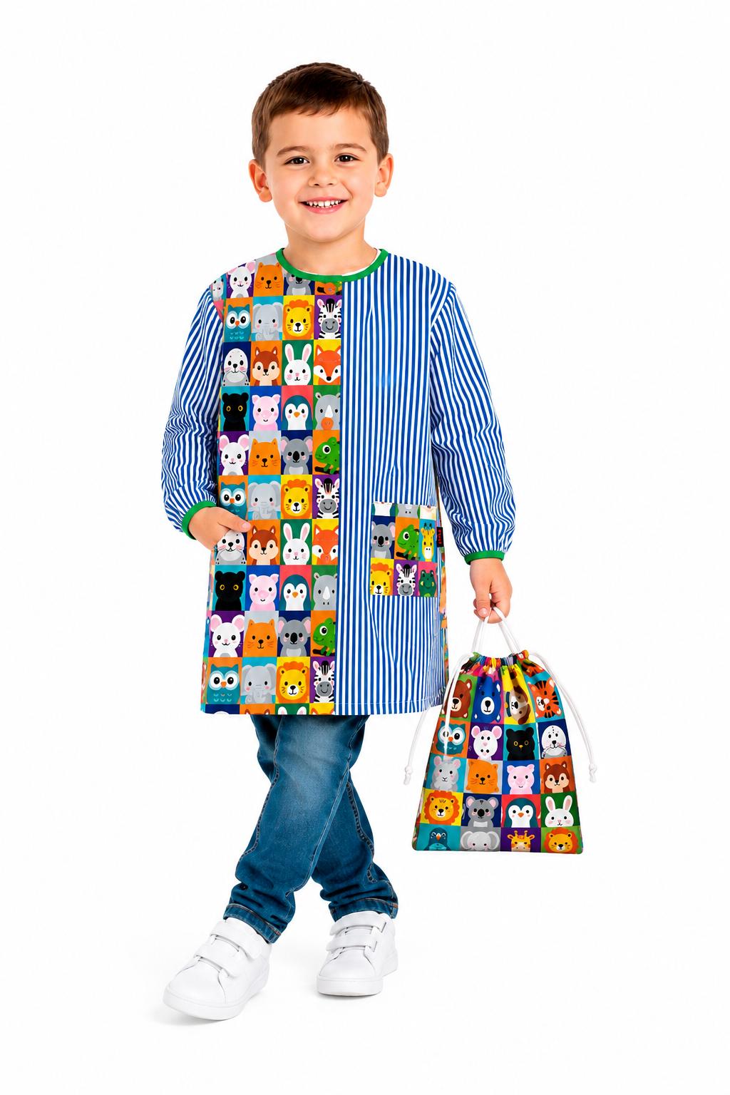 Babi Animalitos + bolsila a juego de Regalo