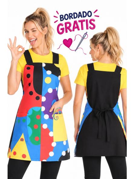 Estola Maestra Camaleón + bordado gratis