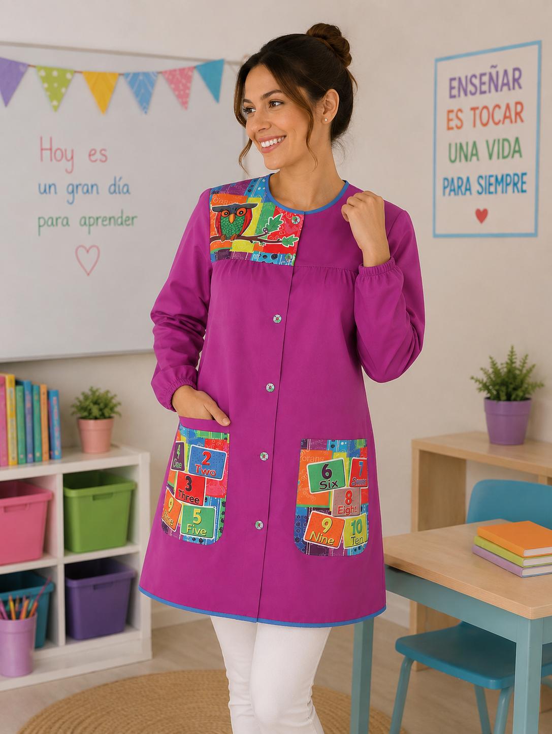 Bata Profesora Búho