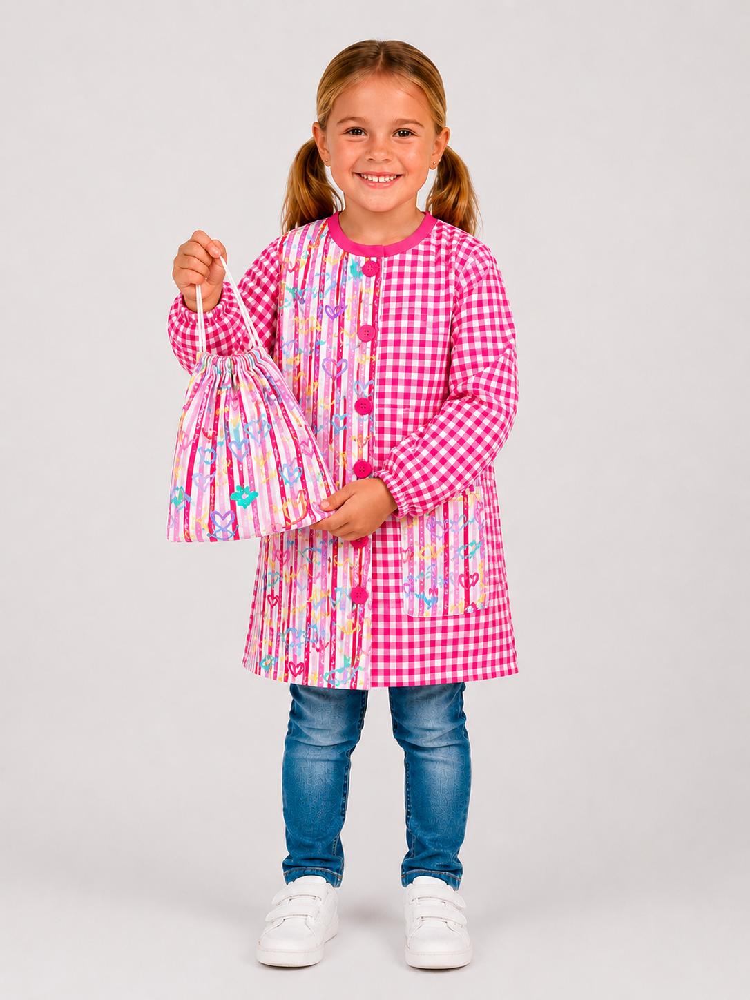 Babi Corazones + bolsita a juego de Regalo