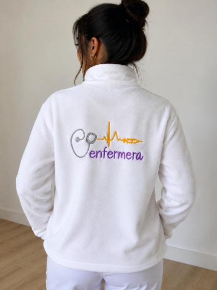 Chaqueta Polar Enfermera Personalizada