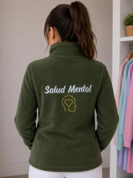 Chaqueta Polar Salud Mental Personalizada