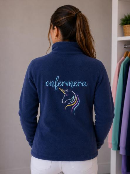 Chaqueta Polar Unicornio Regalo