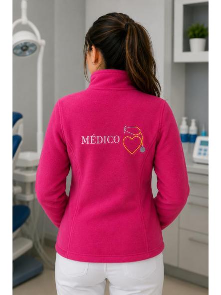 Chaqueta Polar Médico Personalizado
