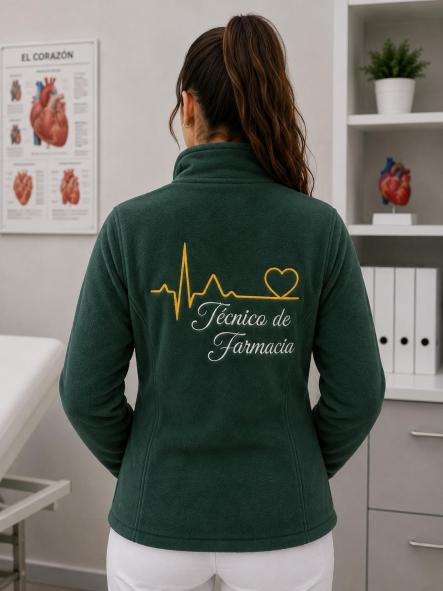 Chaqueta Polar Técnico de Farmacia