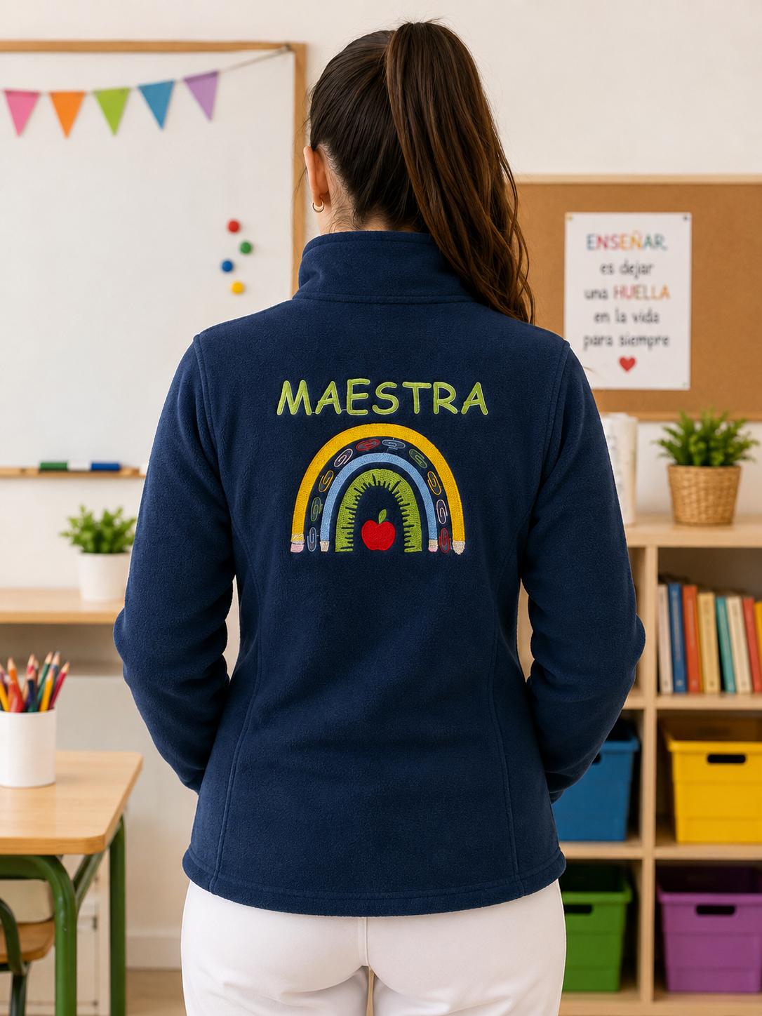 Chaqueta Polar Maestras Personalizada