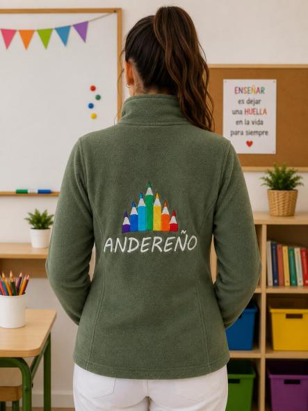 Chaqueta Polar Maestras Personalizada  [2]