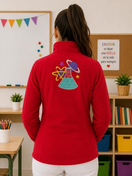 Chaqueta Polar Maestras Personalizada  [3]