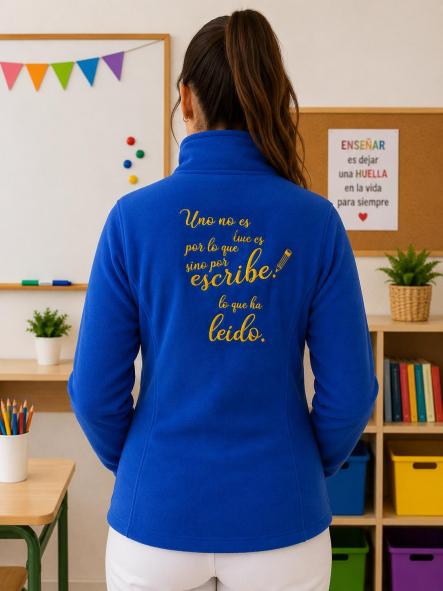 Chaqueta Polar Maestras Personalizada  [4]