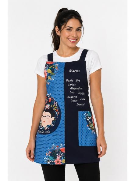Estola school Frida Kahlo azul