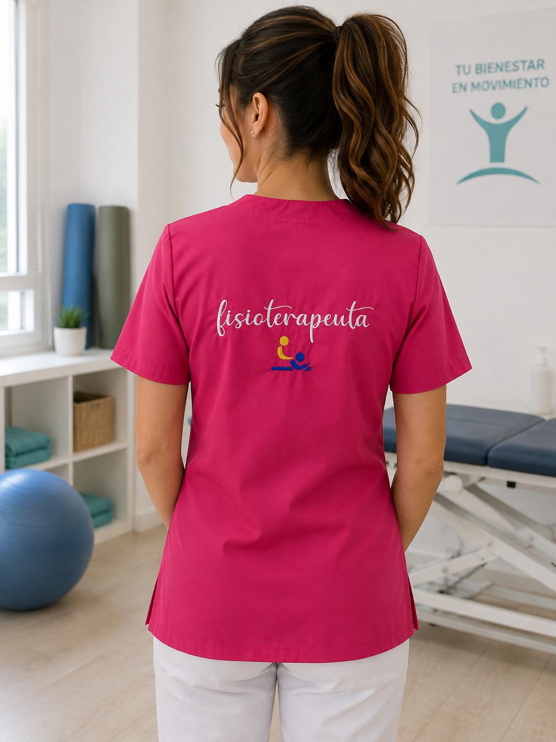 Casaca fisioterapeuta personalizada