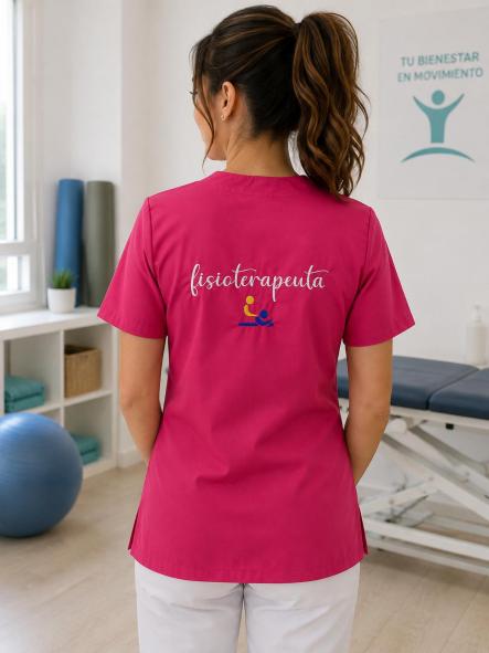Casaca fisioterapeuta personalizada