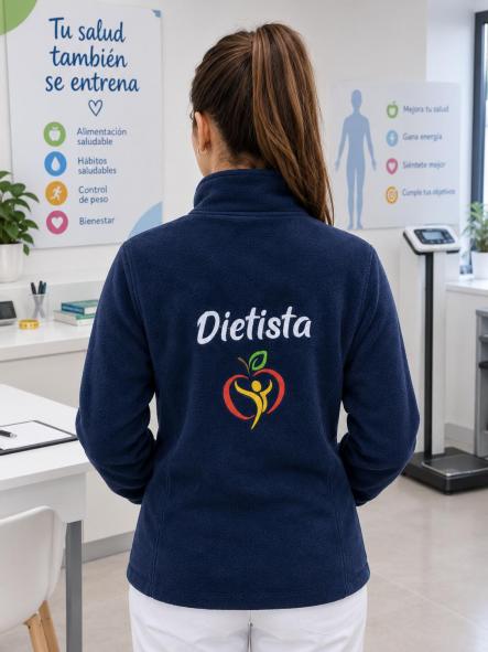 Chaqueta Polar Dietista