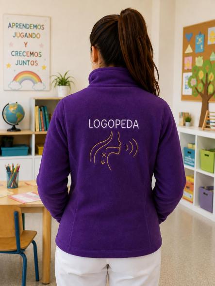 Chaqueta Polar Logopeda
