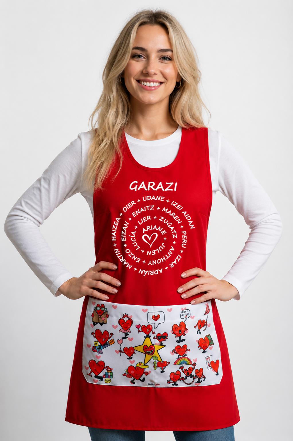Estola Corazones Estrella