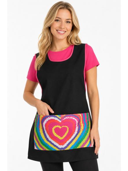 Estola corazón  ágata