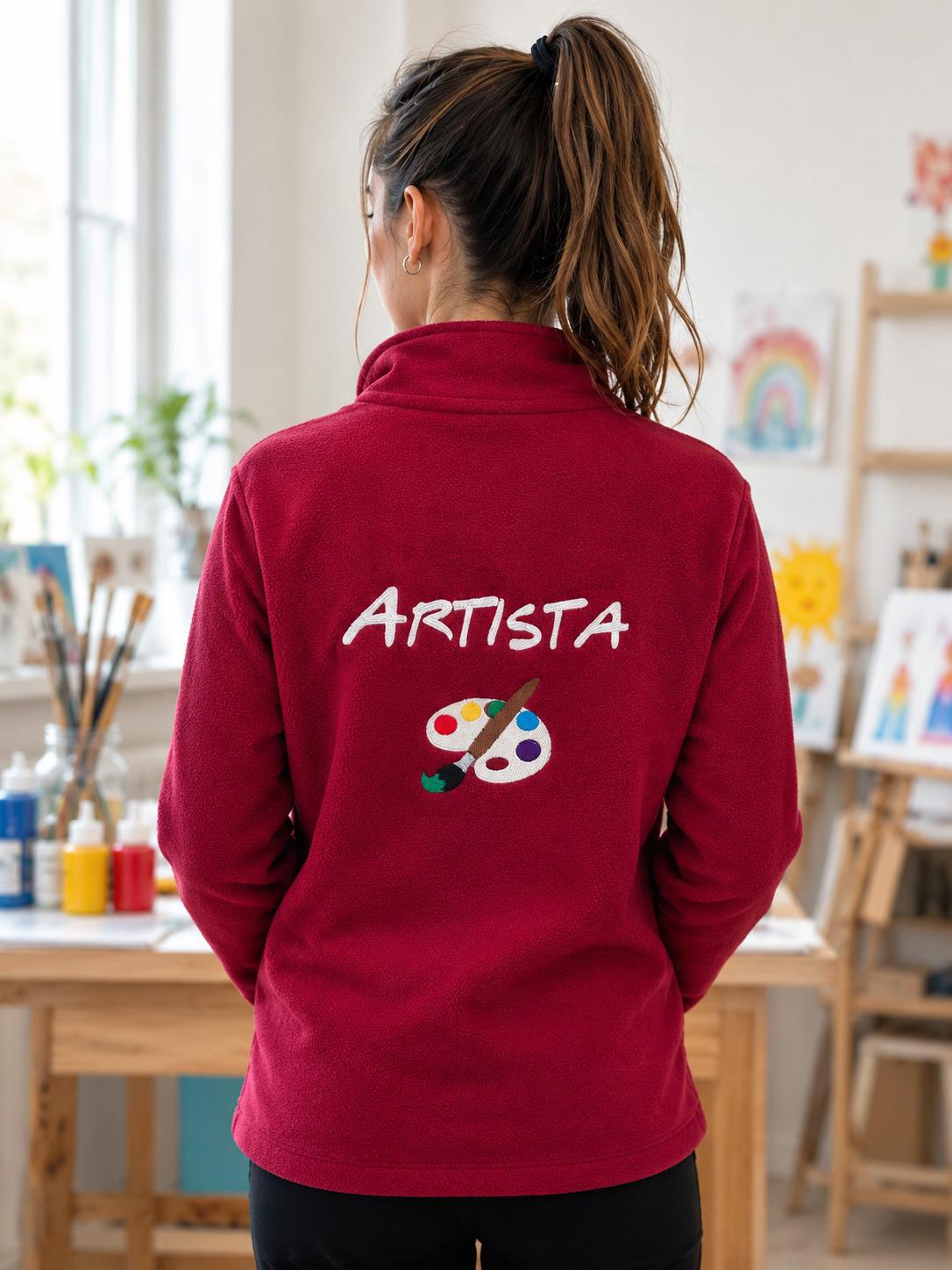 Chaqueta Polar Pintura