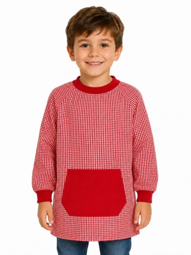 Bata infantil con cuello redondo [3]
