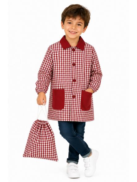 Pack Bata Infantil Botón + Bolsa Merienda [3]