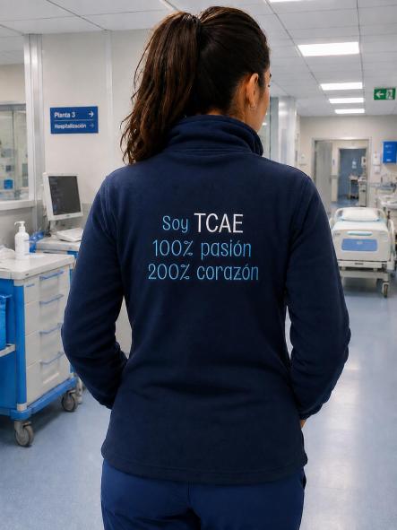 Chaqueta Polar TCAE Personalizada [2]