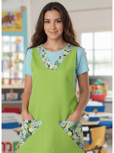 Casulla Pico pistacho