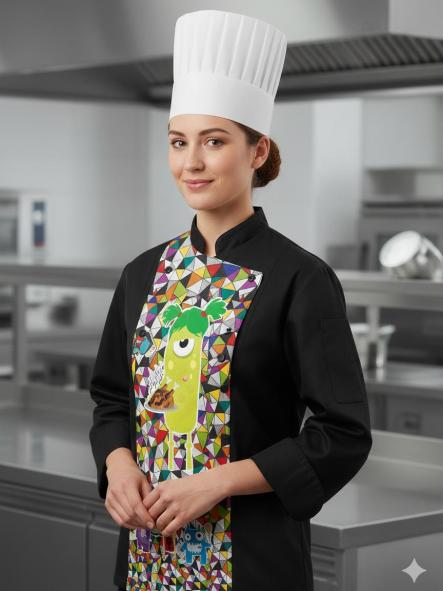 Chaqueta Cocinera Monster