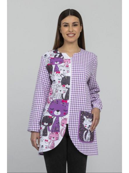 Bata corta «gatitas»