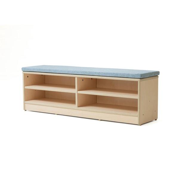 Banco infantil con almacenaje Plum