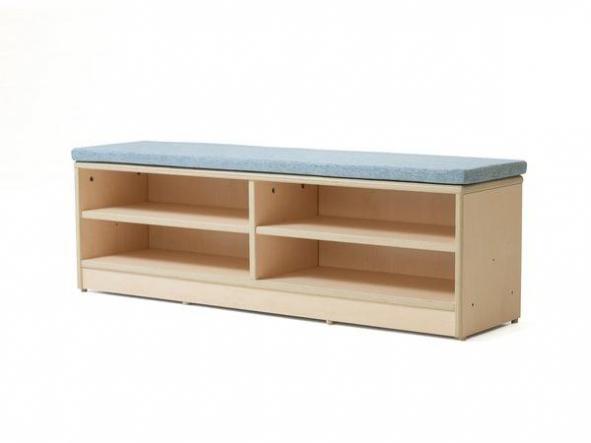 Banco infantil con almacenaje Plum