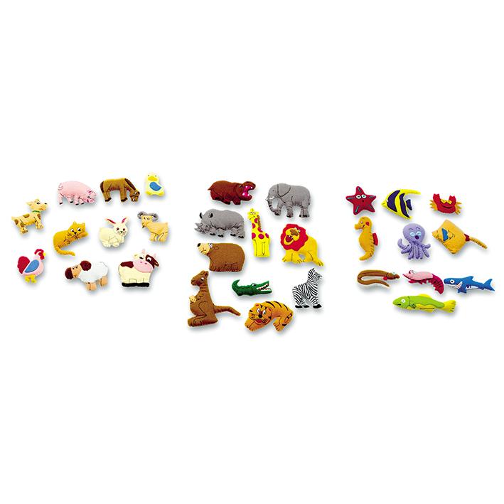 Pack animales para tapiz pared- 30 pcs