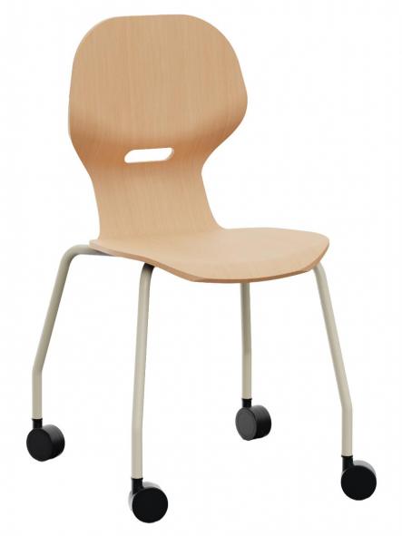 Silla escolar Lia Wood Castors