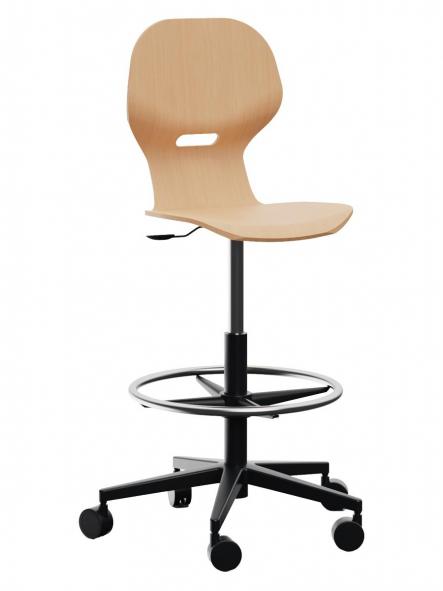 Taburete escolar Lia Wood Stool