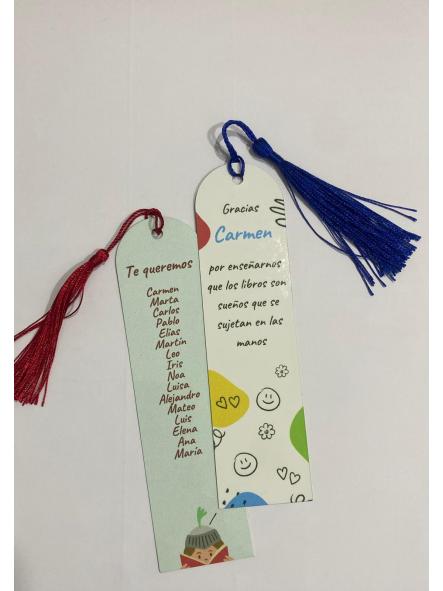 Marcapaginas Personalizado