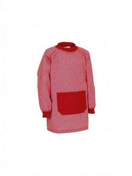 Bata infantil con cuello redondo [1]