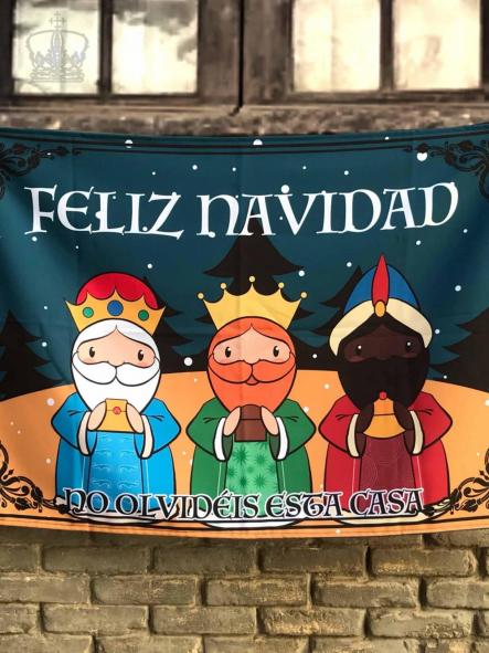 Balconera Reyes Magos Naif