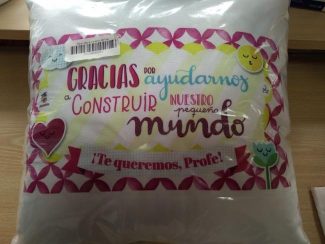 Cojín Personalizado Regalo Fin de Curso