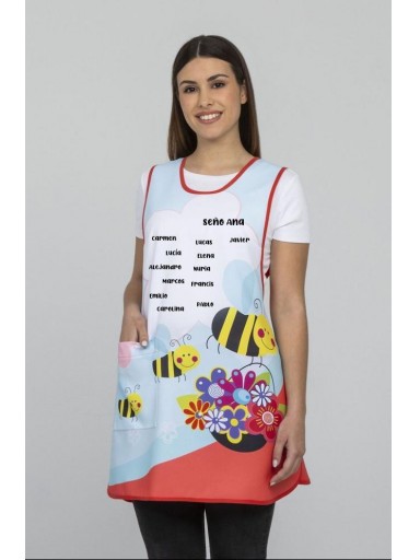 Estola personalizable ajustable «Abejitas»