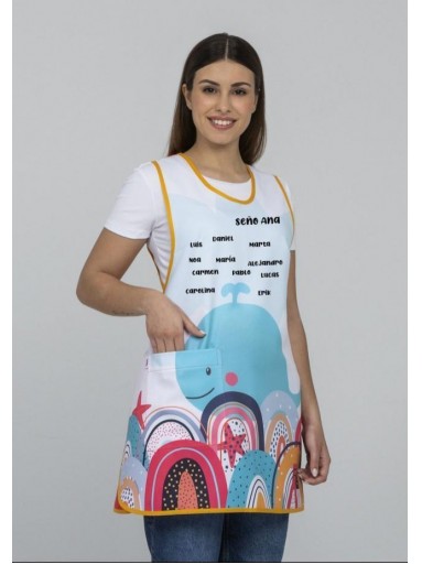 Estola personalizable ajustable «Ballena»