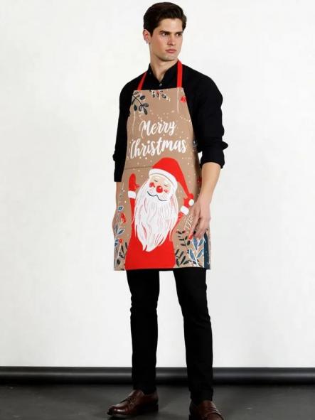 Delantal «Merry Christmas» adulto [0]