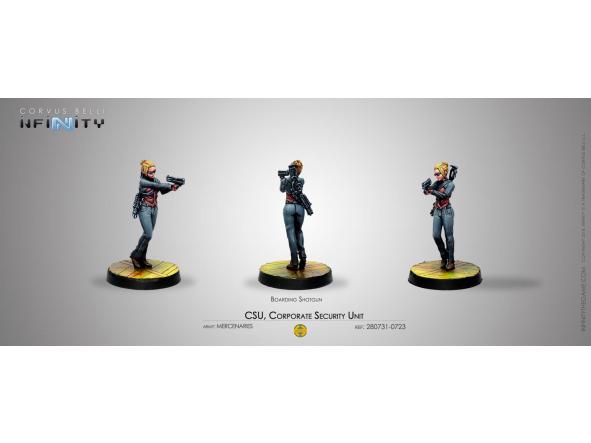 CSU, CORPORATE SECURITY UNIT (BOARDING SHOTGUN)