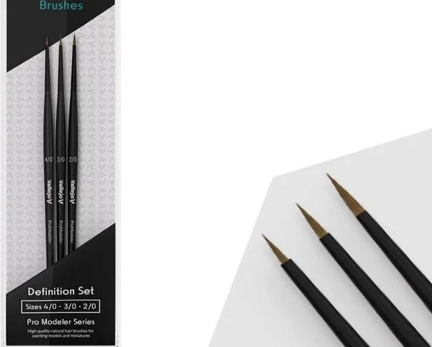 Set de 3 Pinceles Pro Modeler Definition Set